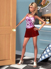 Girl gives head to her man before mounting his thick shaft