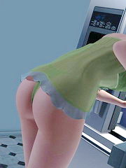 Lesbian classmate seduces and fucks little 3d amanda